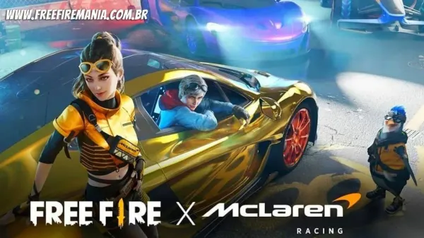 Free Fire and McLaren: drivers Lando Norris and Daniel Ricciardo announce exclusive partnership