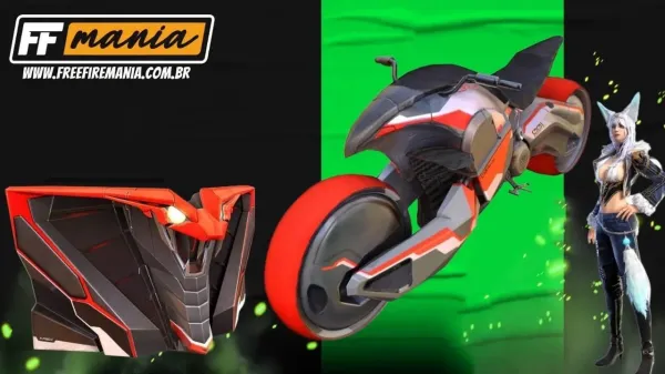 Notícia Free Fire: Free Fire (FF): Motocicleta Iniciativa Cobra, Granada de Gel e mais itens chegam no Combo Triplo!