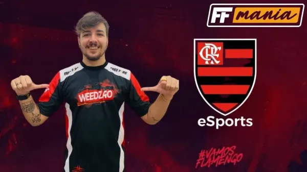 Notícia Free Fire: Free Fire: Flamengo anuncia Weedzão como influenciador