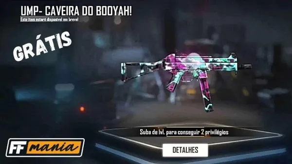 Notícia Free Fire: Free Fire: Garena anuncia a primeira skin evolutiva de armas
