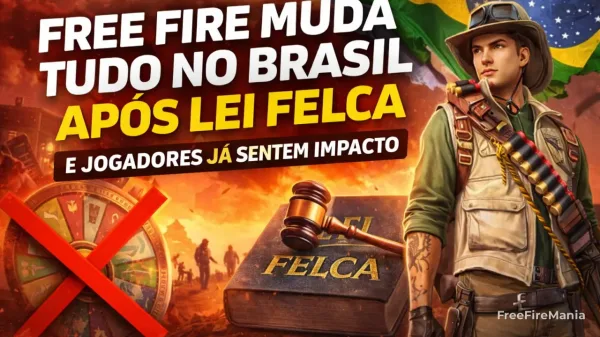 Notícia Free Fire: Free Fire muda tudo no Brasil após Lei Felca e jogadores já sentem impacto