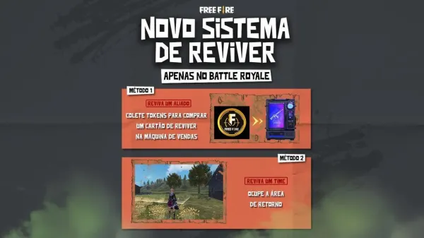 Notícia Free Fire: Free Fire: nova função permite reviver aliados nas partidas, saiba como fazer