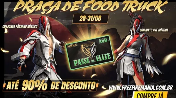 Notícia Free Fire: Free Fire: Passe de Elite com desconto chega neste sábado, aniversário do jogo