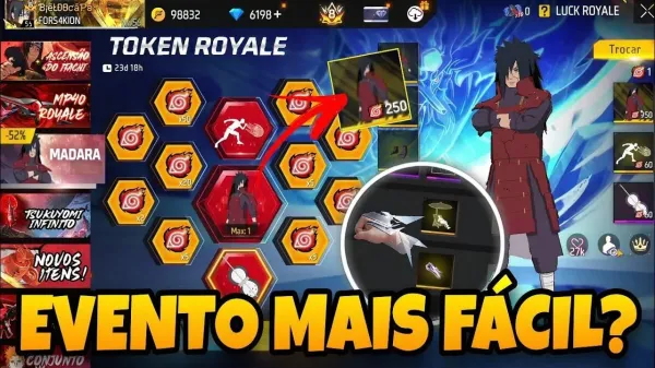 Free Fire: pressão dos jogadores obriga Garena a reduzir custos no evento do Naruto