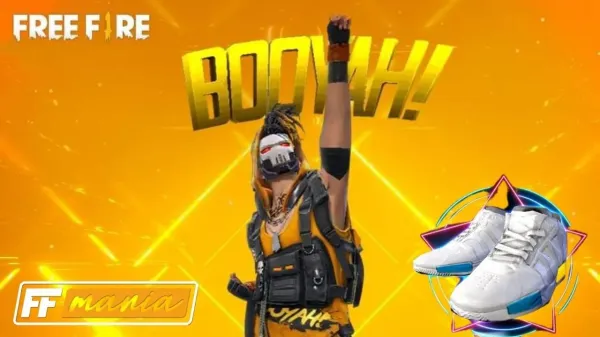 Free Fire: Prova da Bexiga traz o inédito Emote BOOYAH e tênis Swifts de volta!