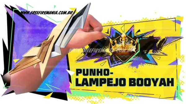 Free Fire: Punho - Lampejo Booyah no Torre de Tokens. Saiba tudo!