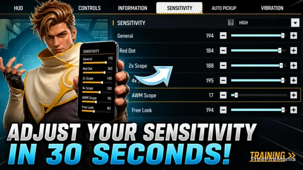 Free Fire Sensitivity: Best Headshot Settings