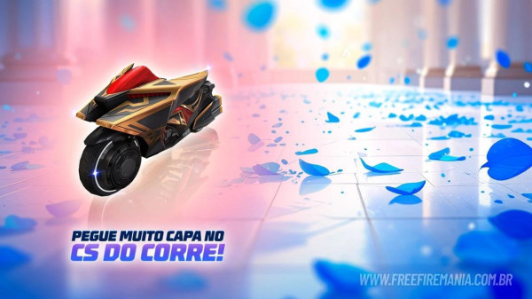 Free Fire: Ganhe Skin de Moto Grátis no Evento CS do Corre!
