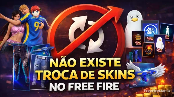 Se Free Fire liberasse troca de skins, isso viraria um caos