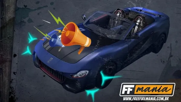 Notícia Free Fire: Free Fire: Veículos com buzinas é a nova atração da atualização de Fevereiro 2021