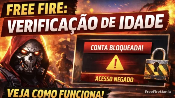 Notícia Free Fire: Free Fire: verificação de idade pode bloquear sua conta; veja como vai funcionar