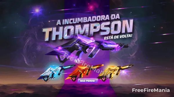 Free Fire recebe Vira-Carta com Incubadora Thompson; veja como jogar e ganhar