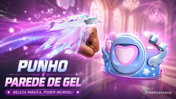 Evento Vira-Carta Free Fire traz Punho - Fadinha e novas mecânicas
