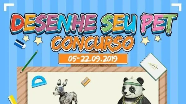 Notícia Free Fire: Garena lança Concurso Desenhe seu Pet no Free Fire com mais de 70 mil Diamantes em prêmios