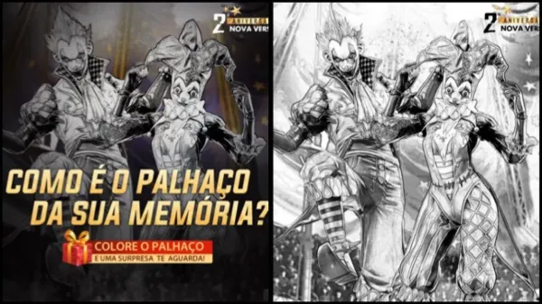 Notícia Free Fire: Garena Lança Concurso dos Novos Palhaços em Free Fire