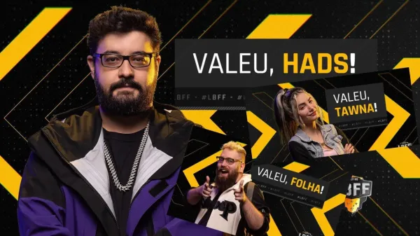 Notícia Free Fire: Garena surpreende fãs e dispensa Diego Hads, Luis Folha e Tawna da LBFF