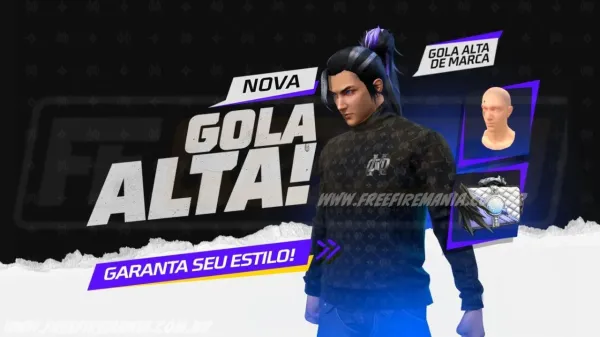 Escolha Royale Free Fire: Como conseguir Gola Alta de Marca e Mochila Bolsete e outros Prêmios