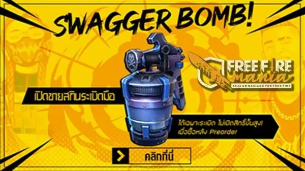 Granada Gabarola - Brinde da Pré Venda do Passe de Elite Operação Trap no Free Fire