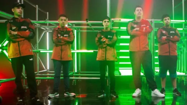 Notícia Free Fire: GrandSlam Masters: Em primeiro dia de final equilibrado, Medellin, NSE e Dollars lideram a tabela