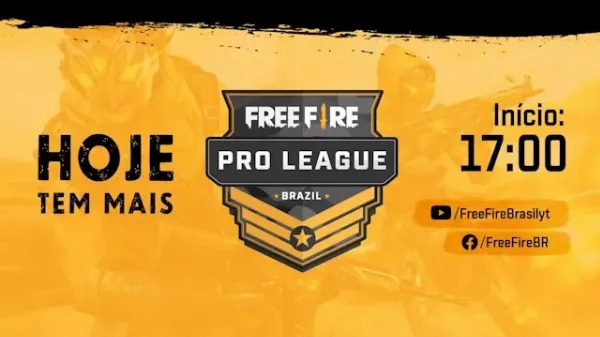 Notícia Free Fire: Hoje tem Free Fire Pro League ao Vivo 05/10