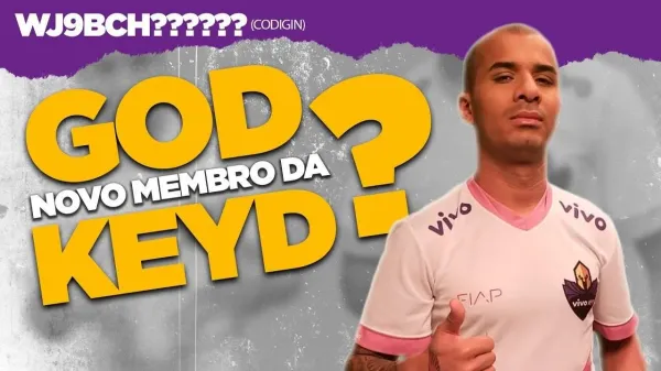 Notícia Free Fire: Hunter GOD BR se junta à Vivo Keyd como novo embaixador do Free Fire