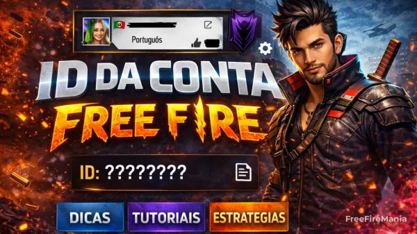 ID da Conta Free Fire: Como Ver e Copiar o Número