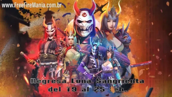 Incubadora Lua Sangrenta Retorna ao Free Fire: Detalhes da Atualização