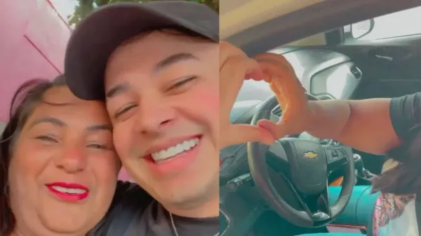 Notícia Free Fire: Kronos, da LOUD, presenteia mãe com carro zero KM