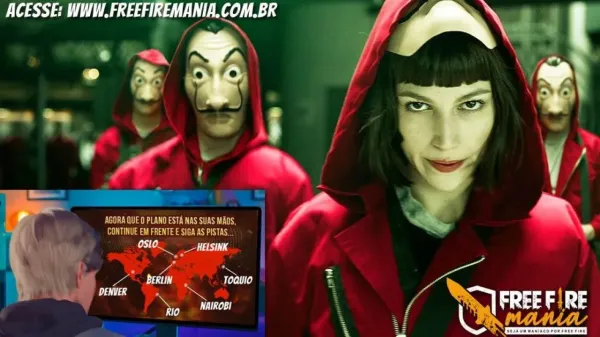 La Casa de Papel: We Deciphered the Free Fire Bermuda Plan
