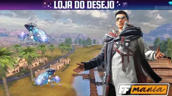 Loja do Desejo Free Fire (FF) 2021 chega em 11 de Janeiro e traz inédito Rei do Caparote
