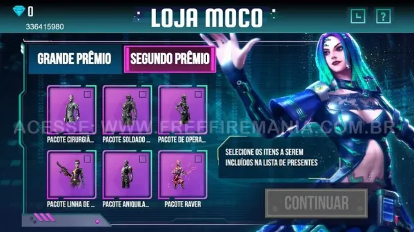 Loja dos Desejos da Indonésia traz a skin Dr Açougueiro ao Free Fire