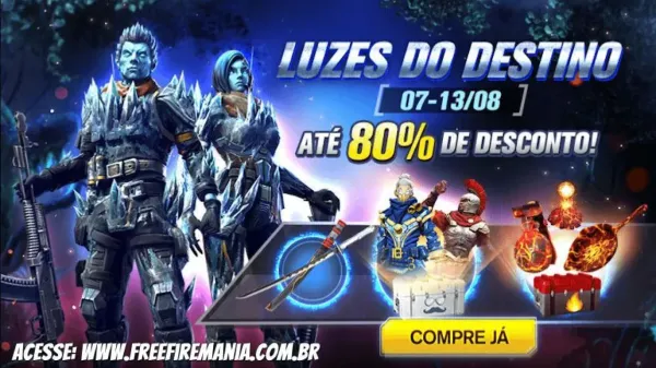 Lights of Destiny: buy items with up to 80% discount on Free Fire