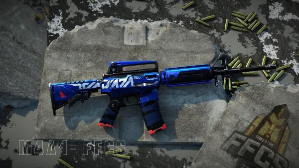 Notícia Free Fire: M4A1 FFCS: novo Arma Royale com arma temática de e-Sports