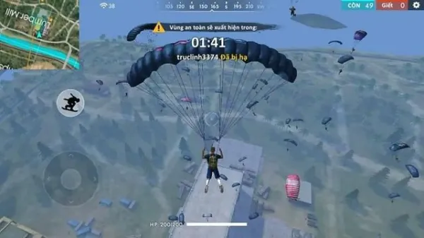 Taxas de Queda e Morte no Mapa de Periculosidade - Bermuda - Free Fire