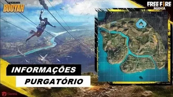 Notícia Free Fire: Mapa Purgatório - Onde os Jogadores Mais Caem no Free Fire