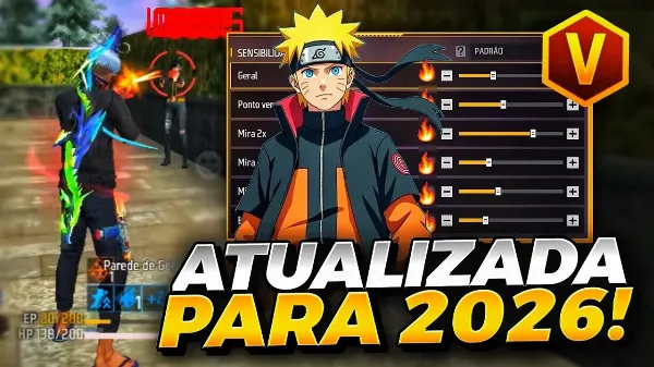 Notícia Free Fire: Free Fire define melhor sensi para 2026 após ajustes oficiais