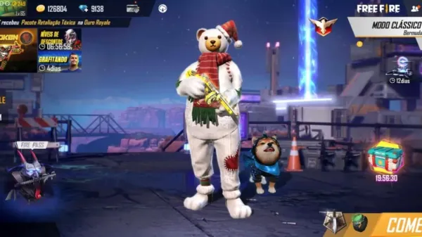 Natal Free Fire: Conheça 10 skins de natal que já vieram ao jogo