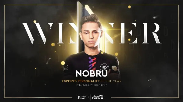 Notícia Free Fire: Nobru é eleito Personalidade do Ano no Esport Awards 2021
