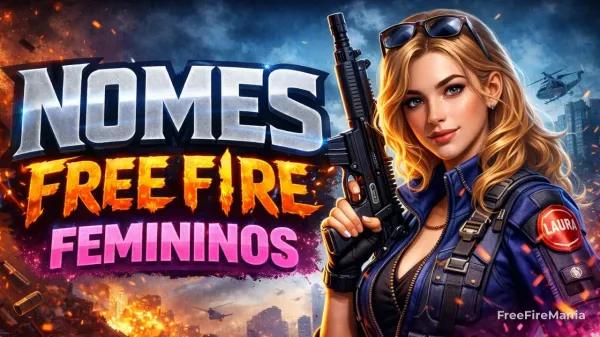 Nomes Femininos para Free Fire 2026: 200+ Nicks Estilosos e Raros
