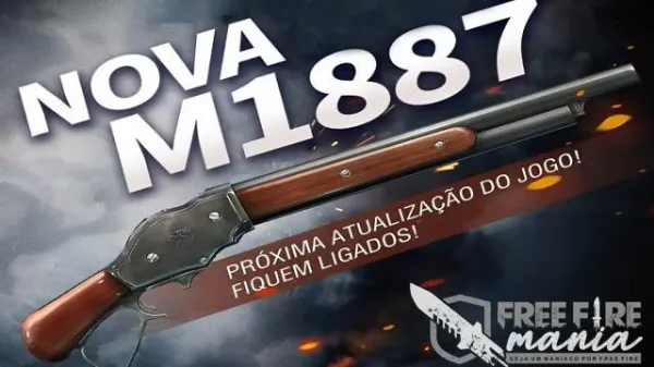 Notícia Free Fire: Nova Arma M1887 Chega ao Free Fire: Detalhes e Estratégias