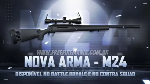 Nueva arma M24 en Free Fire: todo lo que necesitas saber