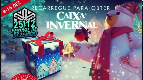 Caixa de Loot Invernal Chega ao Free Fire