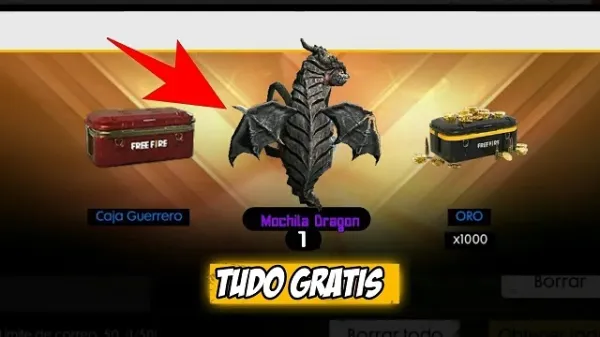 Notícia Free Fire: Nova Mochila do Dragão no Free Fire - Recarregue e Ganhe!