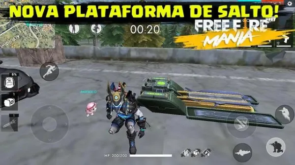 Notícia Free Fire: Nova Plataforma de Salto em Free Fire: Entenda Como Funciona