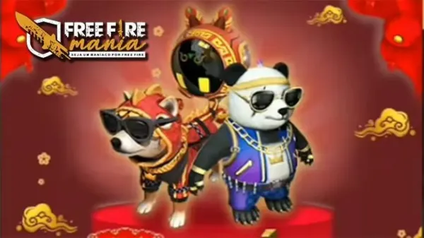 Novas Skins de Pet: MC Shiba e MC Panda no Free Fire
