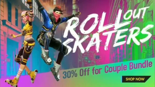 Novas Skins dos Skatistas de Patins no Free Fire