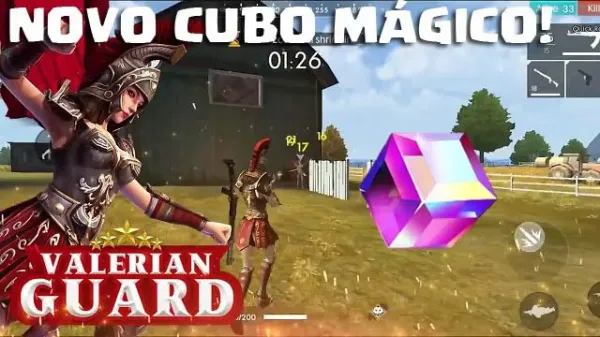 Novo Cubo Mágico: Pacote Valquíria no Free Fire