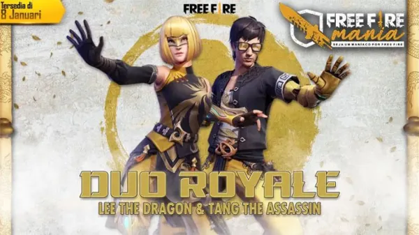 Novo Diamante Royale Duplo Especial do Ano Novo Lunar no Free Fire