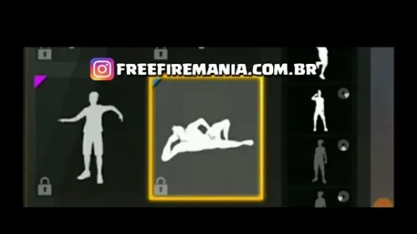 Novo Emote Deitado Chegando ao Free Fire em Agosto de 2019