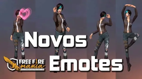 Novos Emotes na Atualização OB20 do Free Fire